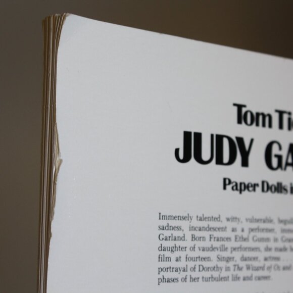 Vintage Judy Garland Paper Doll book Unused Tom Tierney - Picture 4 of 10